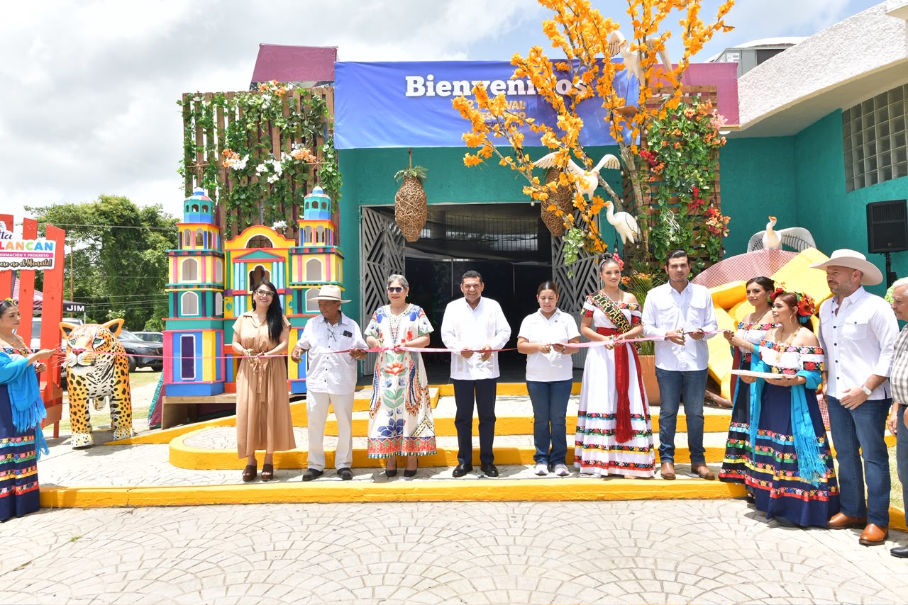 Inaugura el gobernador Javier May el Segundo Festival del Queso de Poro
