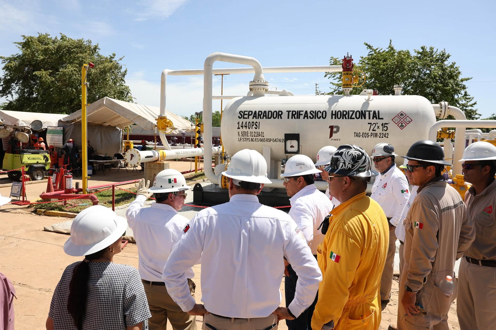Pemex presenta avances técnicos