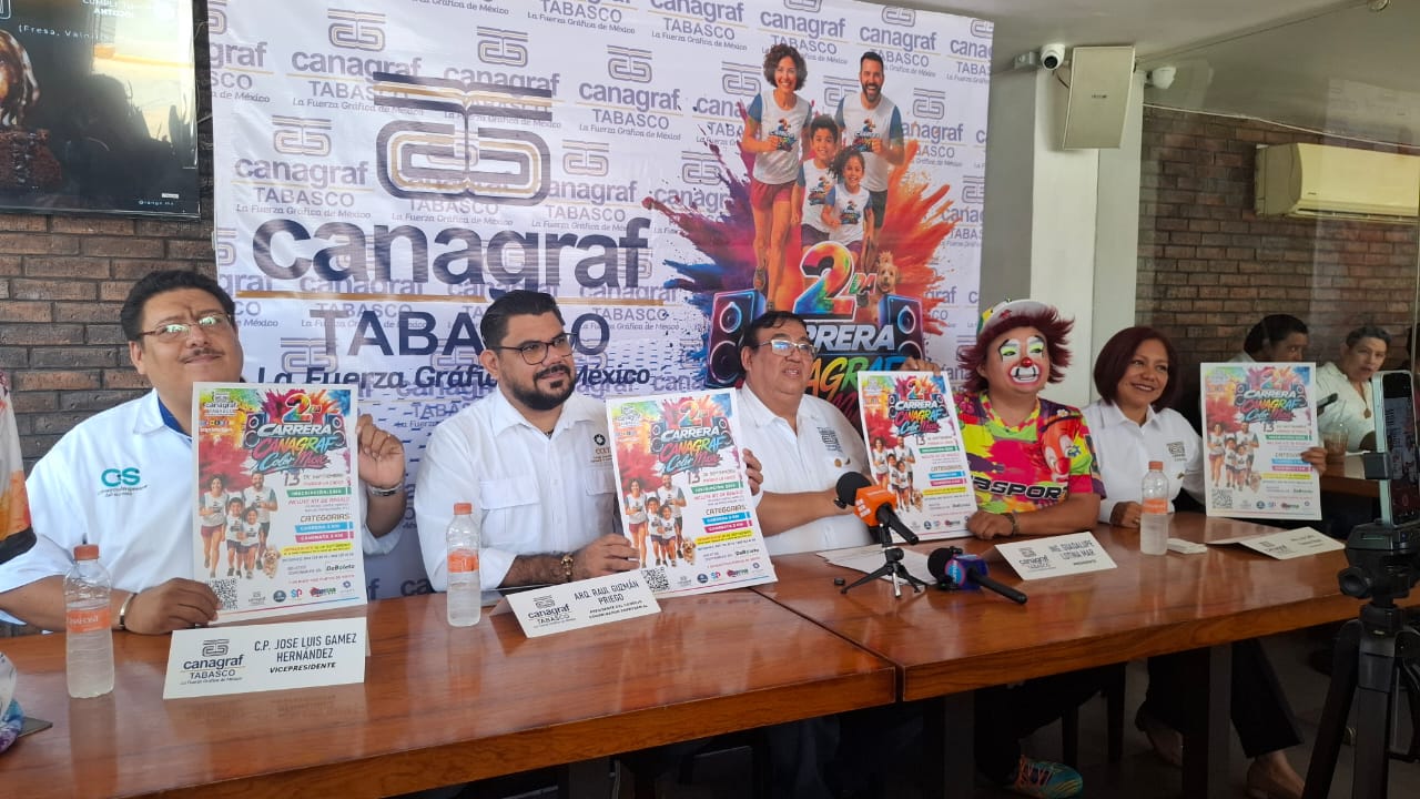 Presenta CANAGRAF Tabasco la Segunda Carrera Color Music 2026