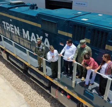 Supervisión de locomotoras de carga impulsa nueva etapa del Tren Maya