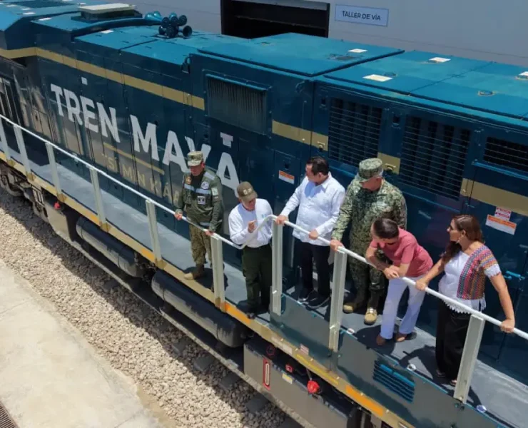 Supervisión de locomotoras de carga impulsa nueva etapa del Tren Maya