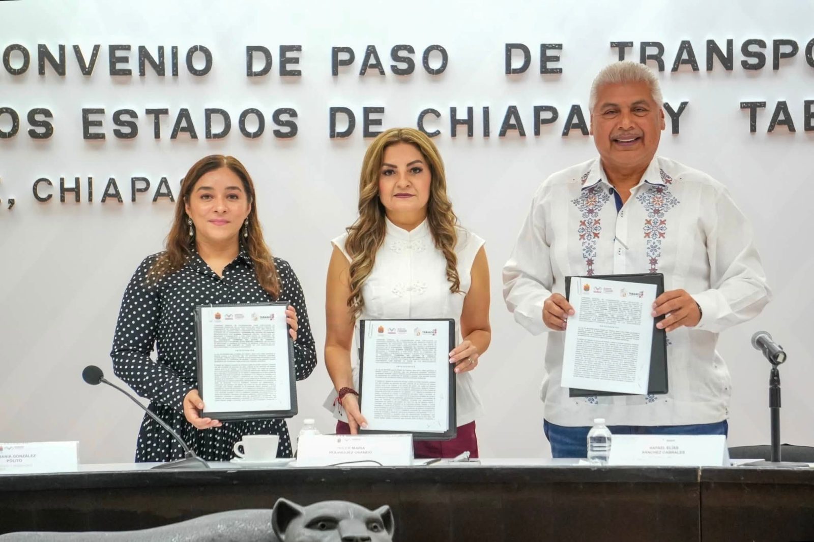 Chiapas y Tabasco firman convenio