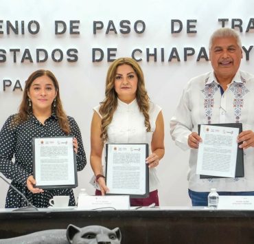 Chiapas y Tabasco firman convenio