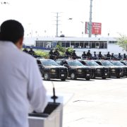 Javier May pone en marcha la Guardia Estatal y entrega 45 patrullas para reforzar la seguridad en Tabasco
