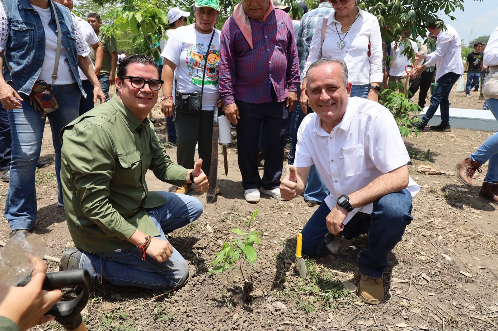 Participación de los tres poderes y fuerzas federales