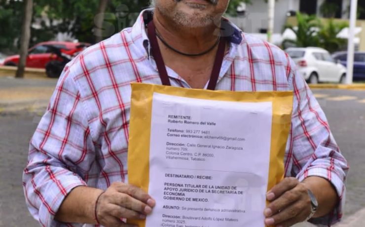 Presenta Morena Tabasco denuncia contra dirigentes de la Canaco