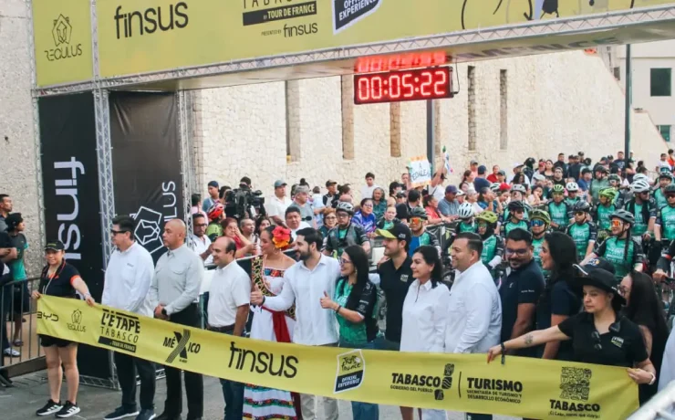 Brilló L'Étape en Tabasco y Villahermosa fue protagonista