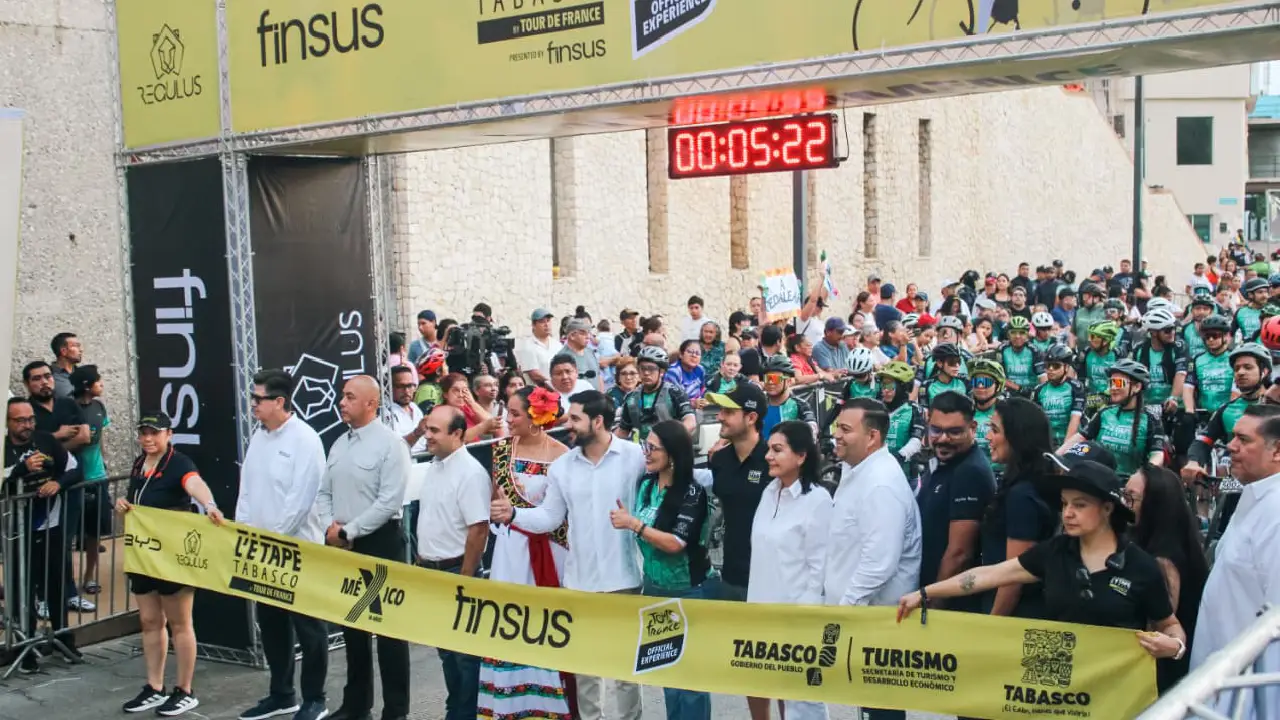 Brilló L'Étape en Tabasco y Villahermosa fue protagonista