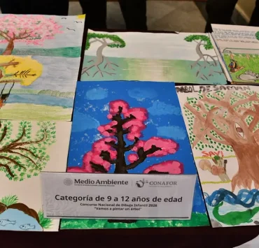 Concurso Nacional Infantil 2026 reconoce a niñas y niños tabasqueños