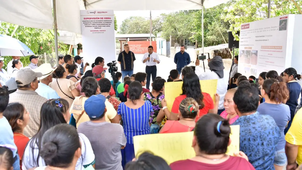 Condiciones de vida de familias en Macuspana mejoran con inversión pública