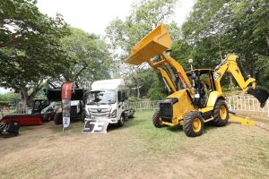 La maquinaria especializada destaca entre las exhibiciones de la Expo Construcción Tabasco 2026, mostrando herramientas y equipos utilizados para fortalecer los proyectos de infraestructura y construcción.
