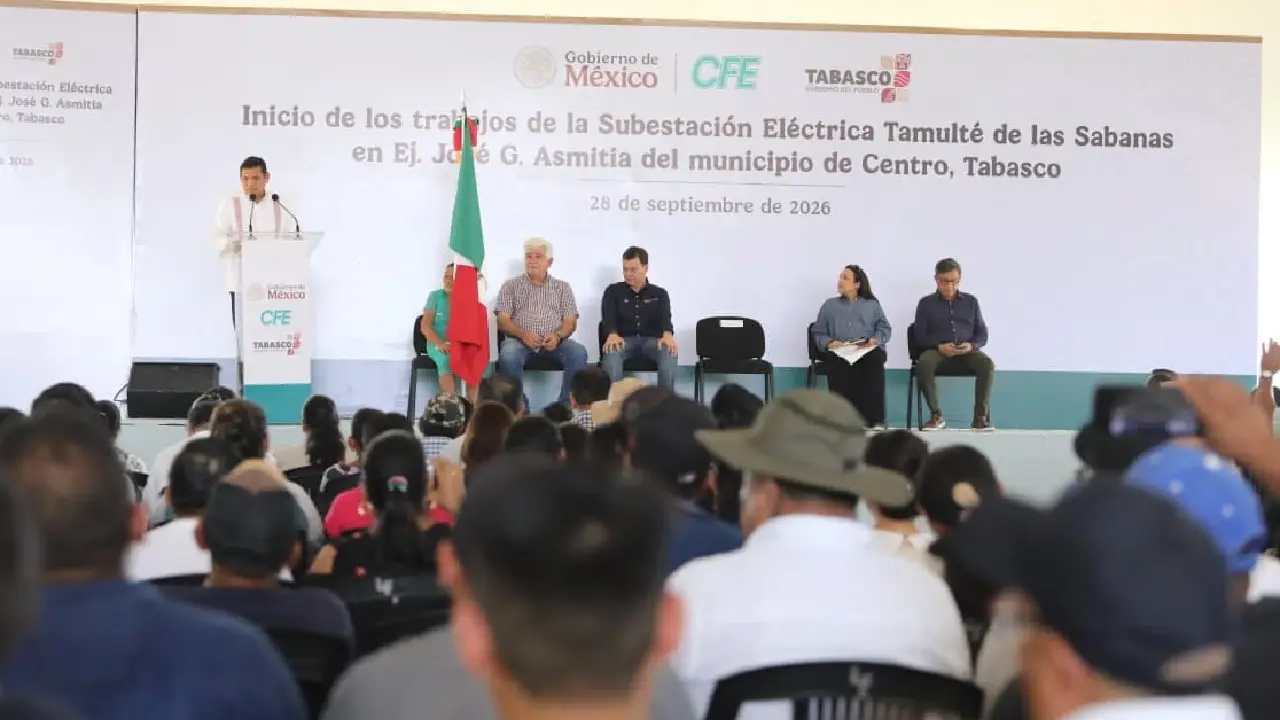 Construcción de subestación eléctrica beneficiará a la zona Yokot’an