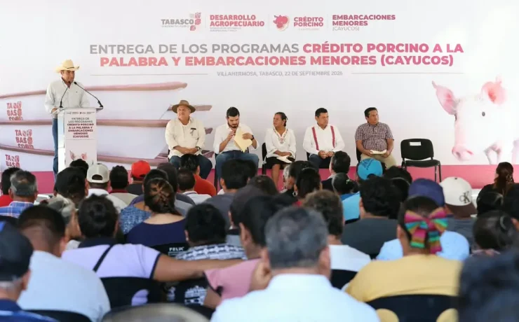 Fortalece Gobierno del Pueblo producción alimentaria con programas productivos
