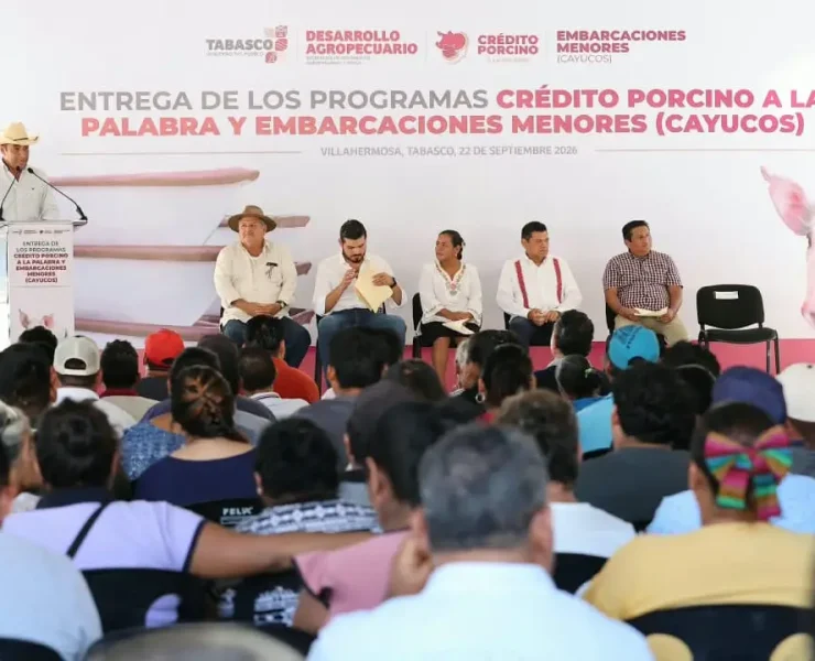 Fortalece Gobierno del Pueblo producción alimentaria con programas productivos