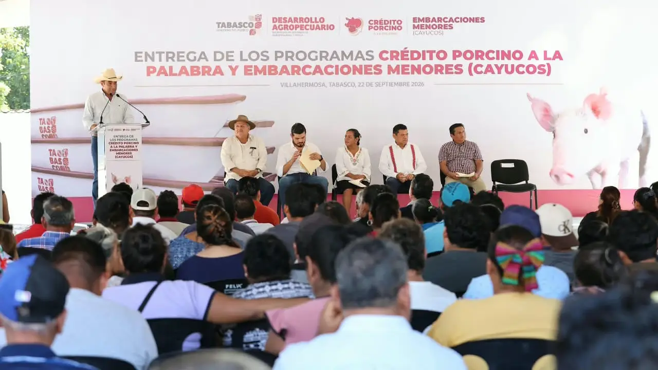 Fortalece Gobierno del Pueblo producción alimentaria con programas productivos