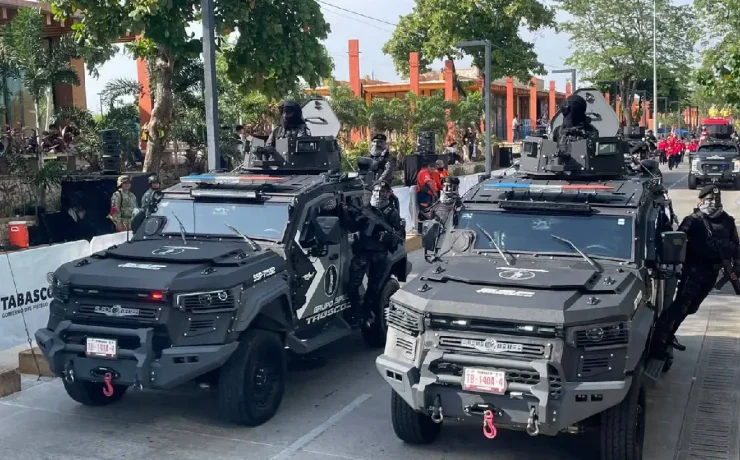 Nueva Guardia Estatal en Tabasco hace su debut oficial