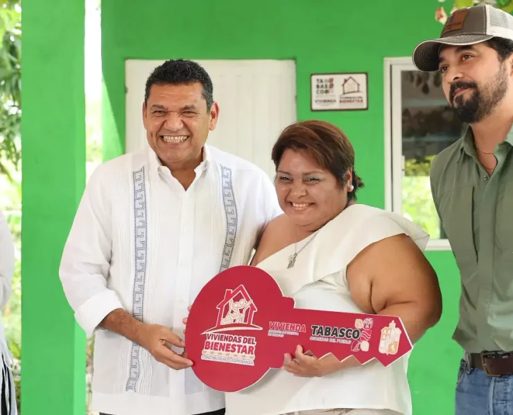 Programa estatal de Viviendas del Bienestar cambia la vida de 290 personas en Tabasco
