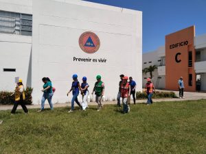 Autoridades de Protección Civil de Tabasco afinan los detalles para el Segundo Simulacro Nacional 2026, que se realizará este sábado 19 de septiembre a las 12:00 horas.