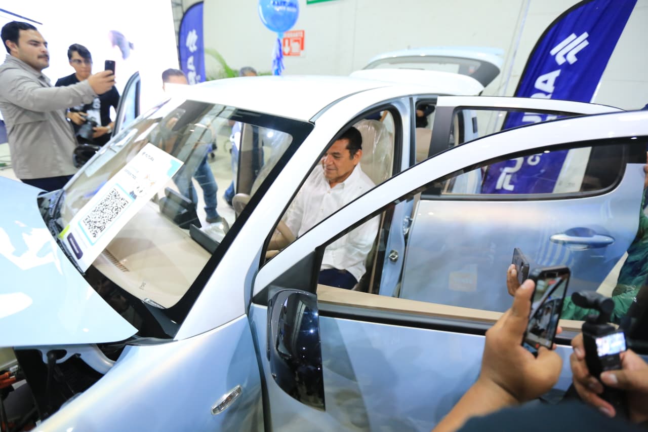 auto eléctrico encendido