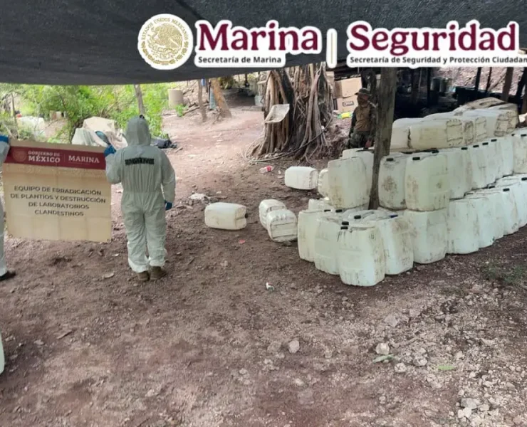 1.3 toneladas de Metanfetaminas en Durango Decomisan precursores químicos