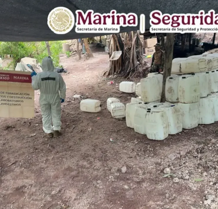 1.3 toneladas de Metanfetaminas en Durango Decomisan precursores químicos