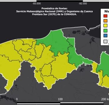 Alerta Amarilla en Tabasco