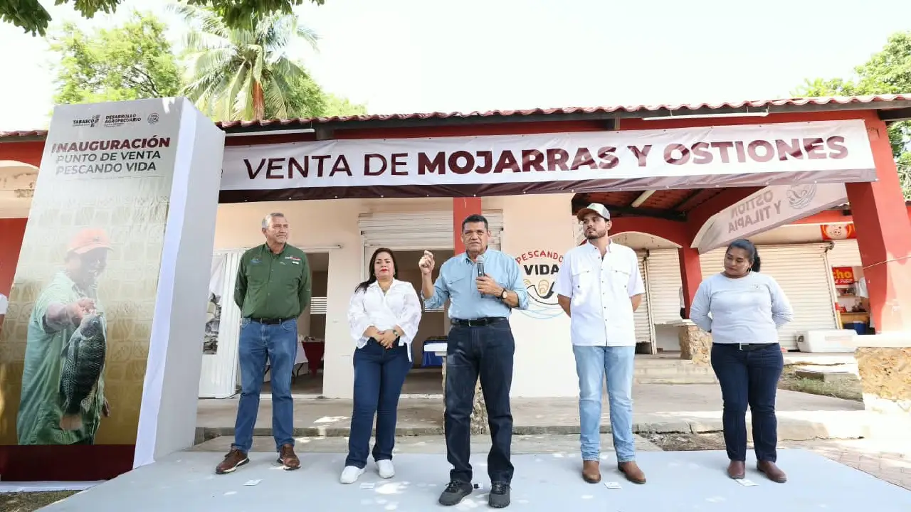 Autosuficiencia alimentaria de Tabasco Pescando Vida amplía su comercialización