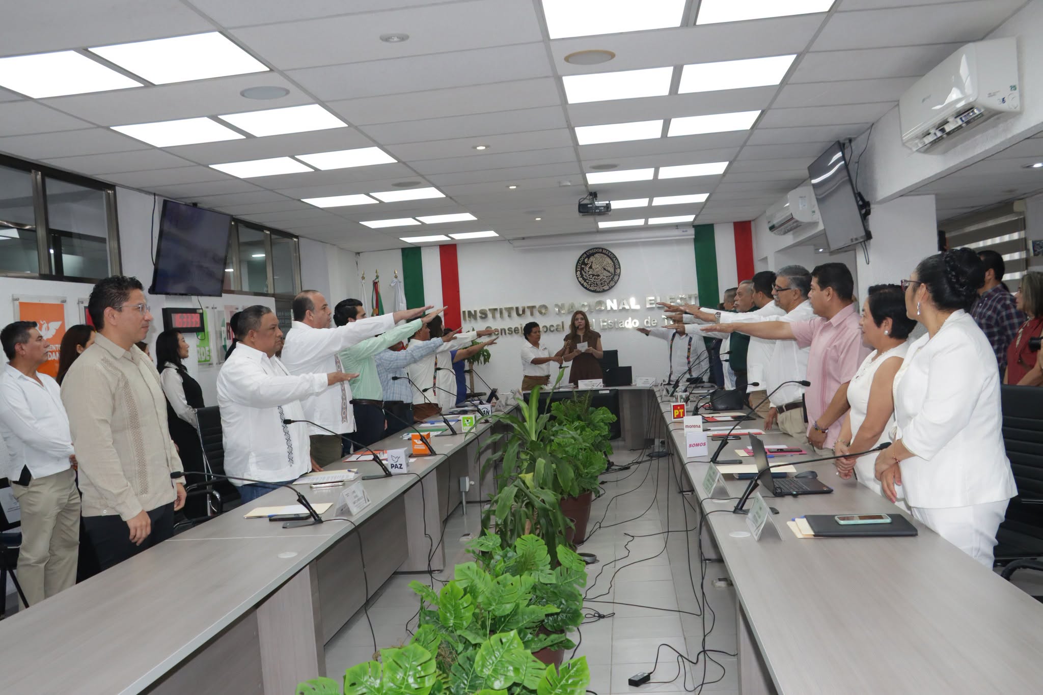 Coordinación con el órgano electoral de Tabasco