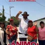 Daniel Casasús respalda la continuidad de la Transformación