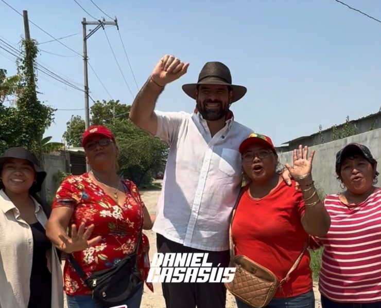 Daniel Casasús respalda la continuidad de la Transformación