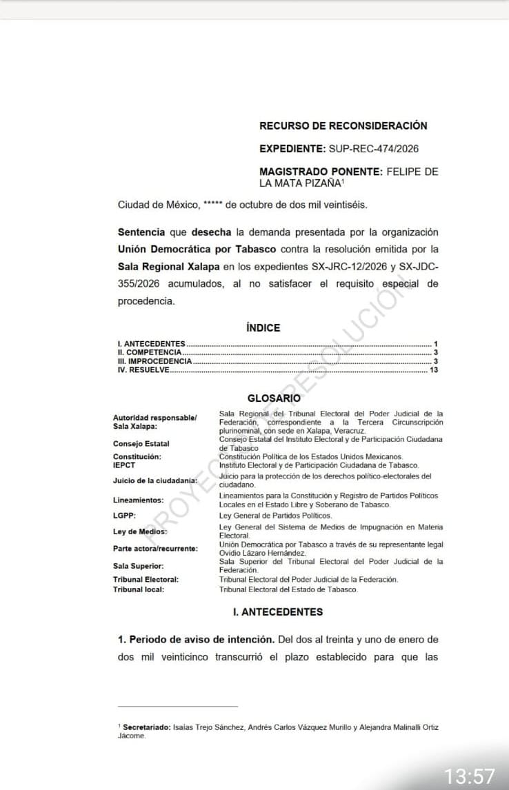 El documento
