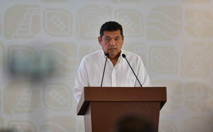 Javier May anuncia entrega de patrullas y equipamiento