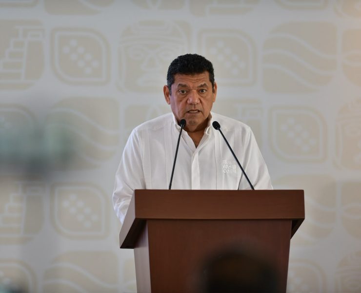 Javier May anuncia entrega de patrullas y equipamiento