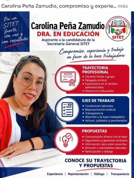 La candidatura de Carolina Peña