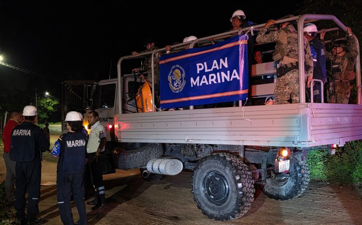 Marina despliega operativo de emergencia