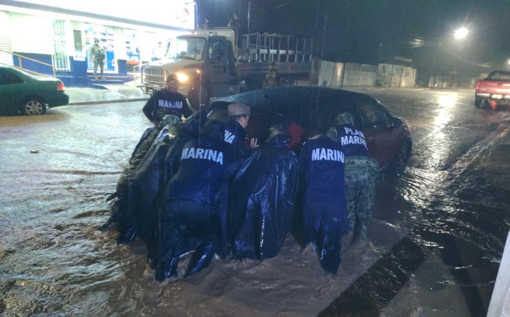 Semar mantiene activo el Plan Marina ante el avance del huracán “Simón”