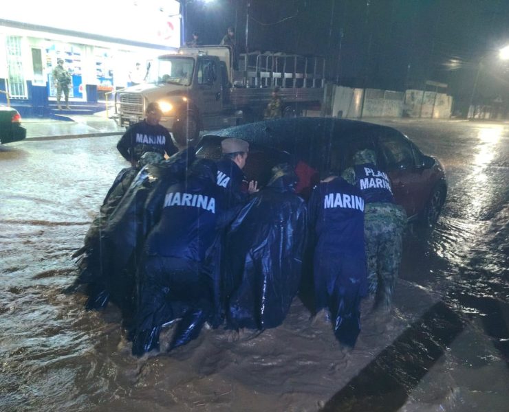 Semar mantiene activo el Plan Marina ante el avance del huracán “Simón”