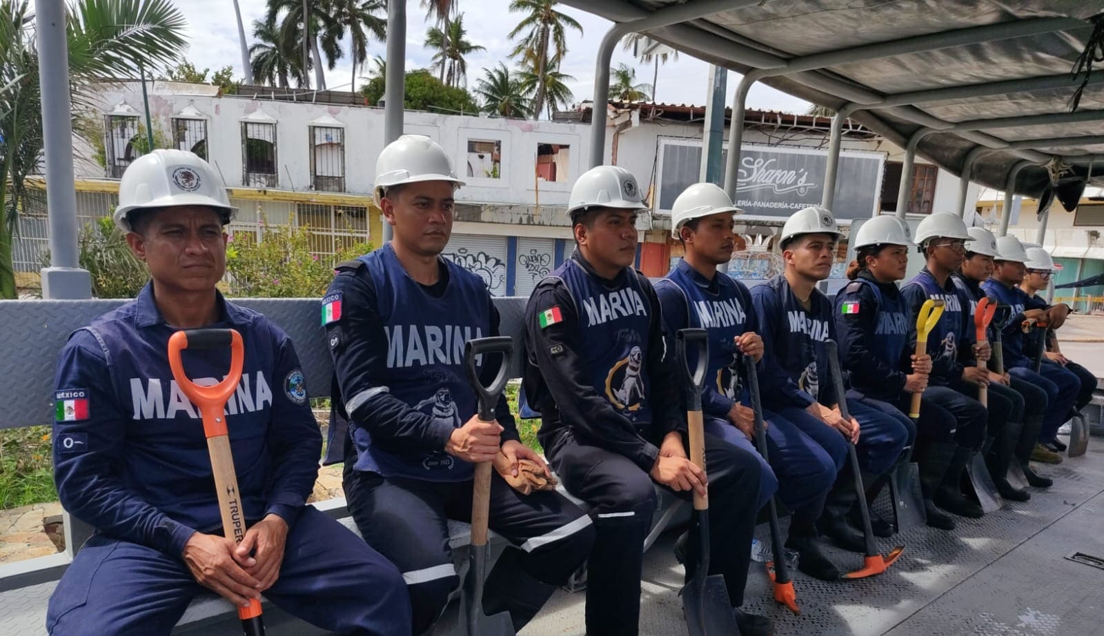 Marina mantiene labores de auxilio en Guerrero