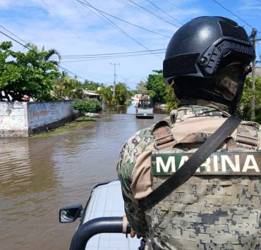 Marina mantiene operativos de emergencia en Sinaloa