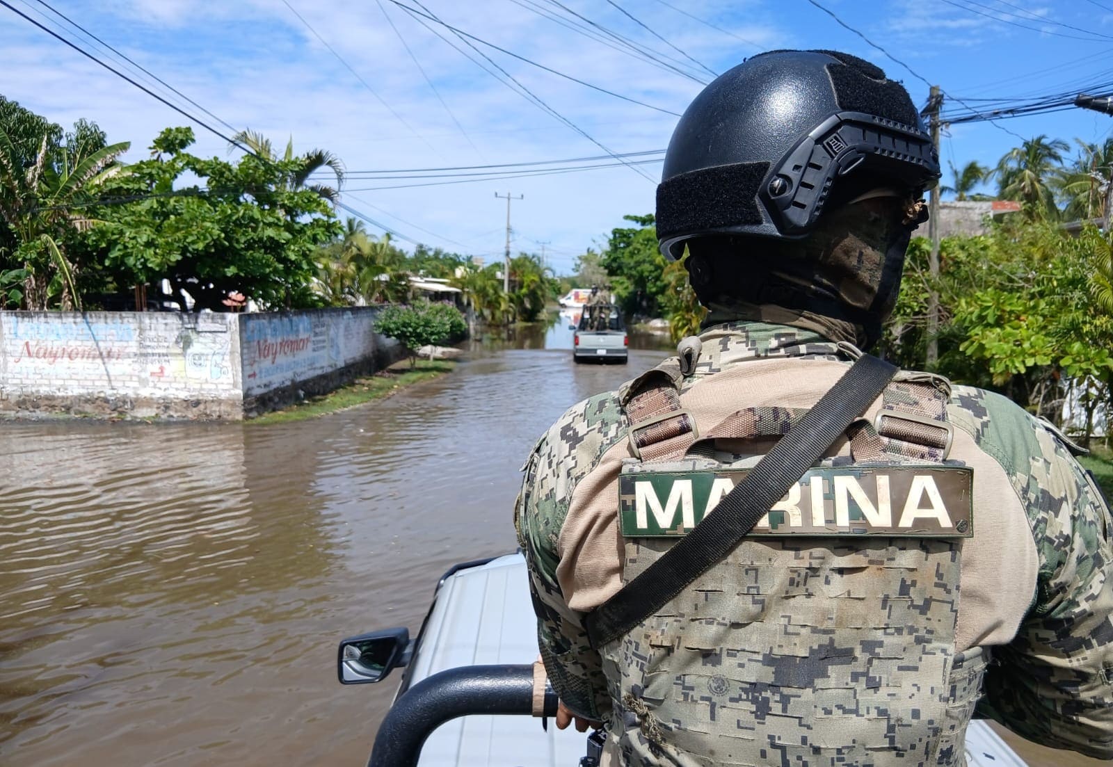 Marina mantiene operativos de emergencia en Sinaloa