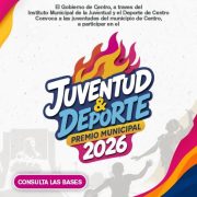 Centro convoca a jóvenes al Premio Municipal de la Juventud y el Deporte 2026