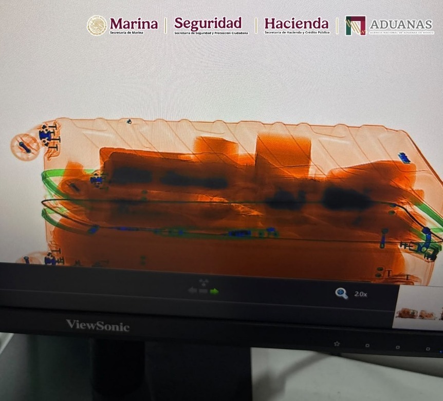 Rayos X alertaron sobre contenido sospechoso