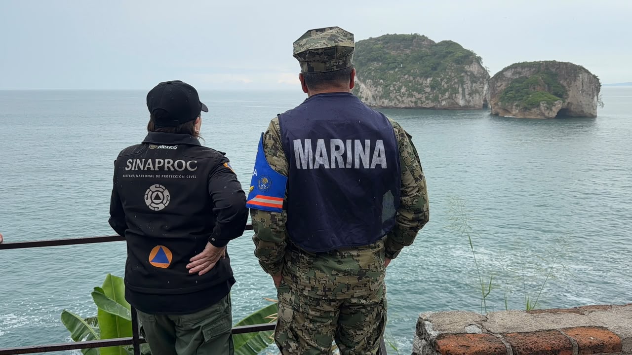 Supervisan zonas de riesgo en Puerto Vallarta