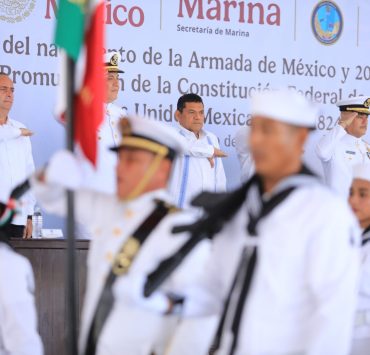 Tabasco conmemora 205 años de la Armada de México