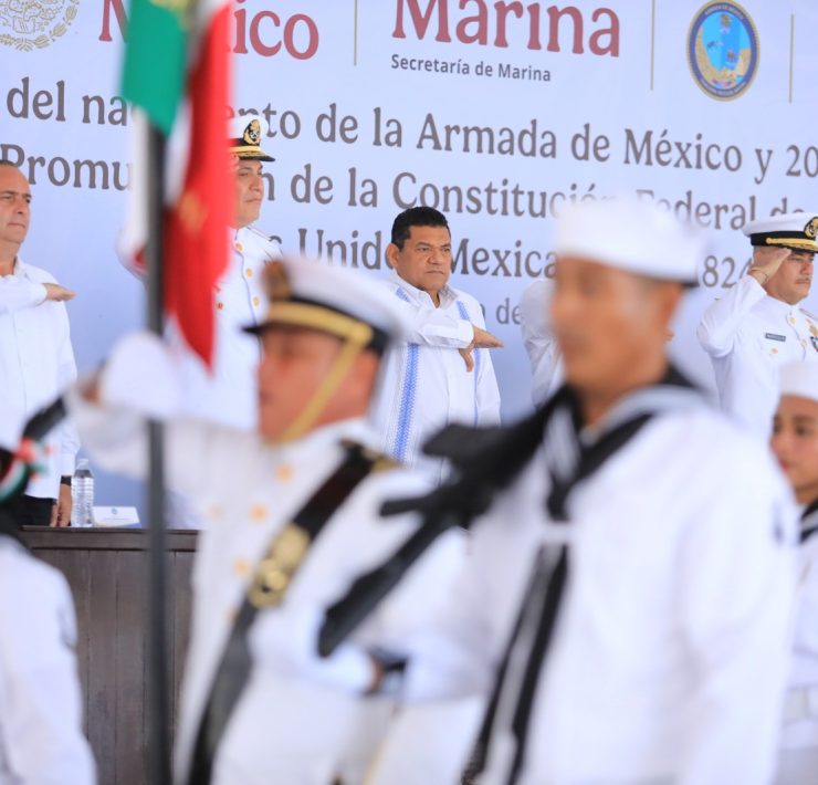 Tabasco conmemora 205 años de la Armada de México