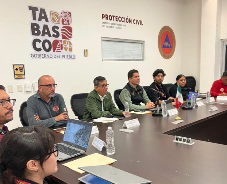 Tabasco refuerza acciones preventivas ante lluvias intensas